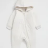 Newborn Seed Heritage Jumpsuits & Overalls-Cosy Quilted Zipsuit