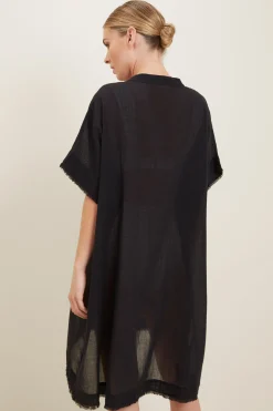 Woman Seed Heritage Scarves & Kaftans-Cotton Kaftan