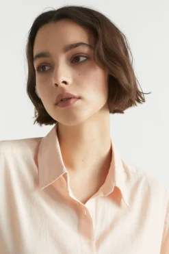 Seed Heritage Sleepwear-Cotton Linen Sleep Shirt