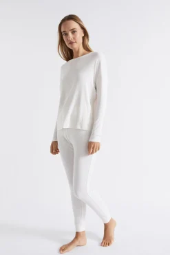 Seed Heritage Sleepwear-Cotton Rib Sleep Bottom