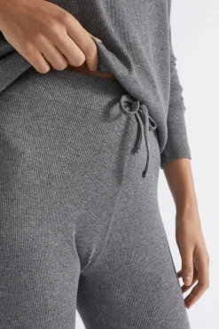 Seed Heritage Sleepwear-Cotton Rib Sleep Bottom