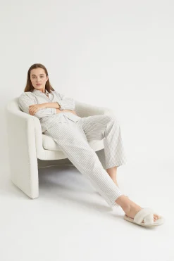 Seed Heritage Sleepwear-Cotton Sleep Shirt