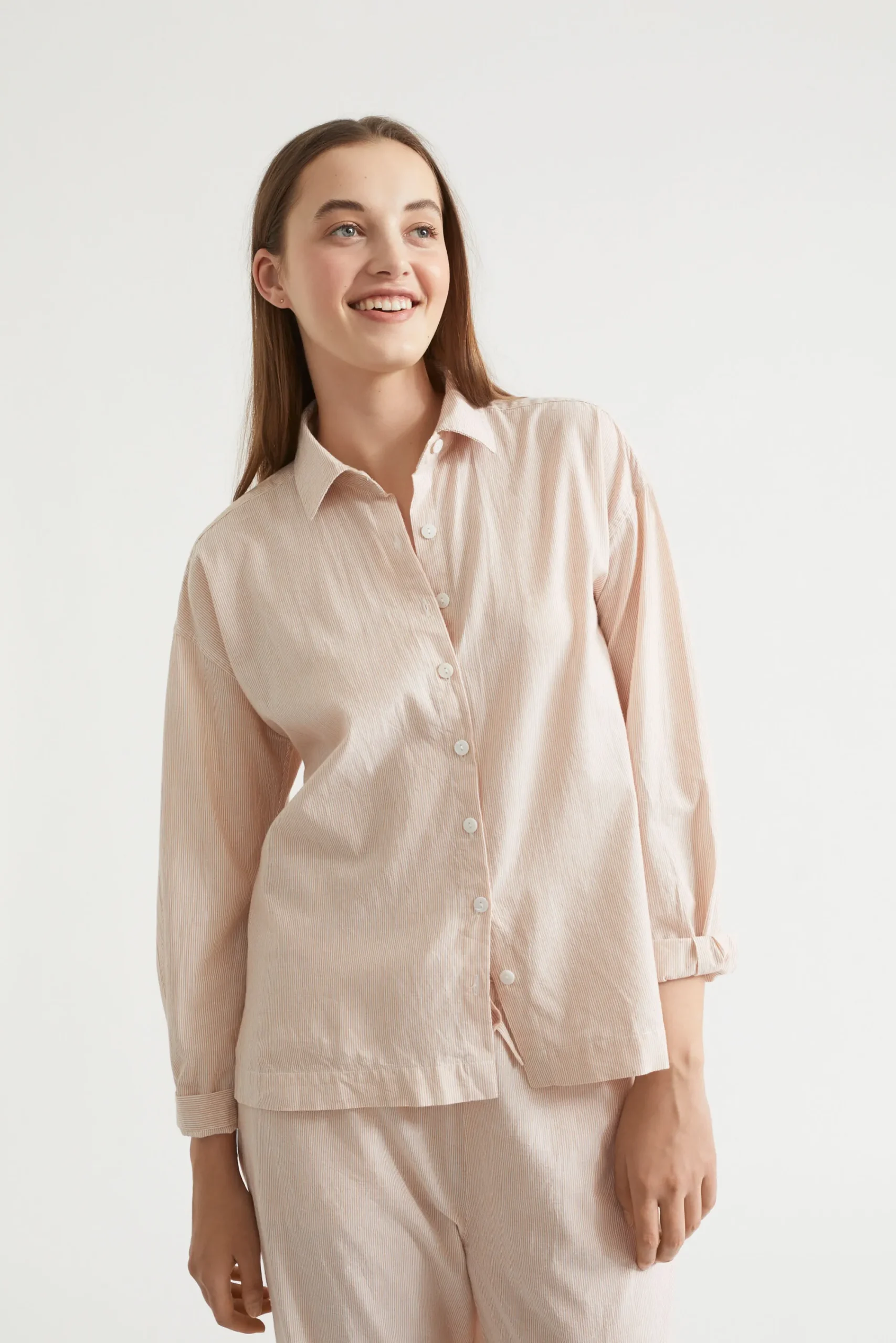 Seed Heritage Sleepwear-Cotton Sleep Shirt