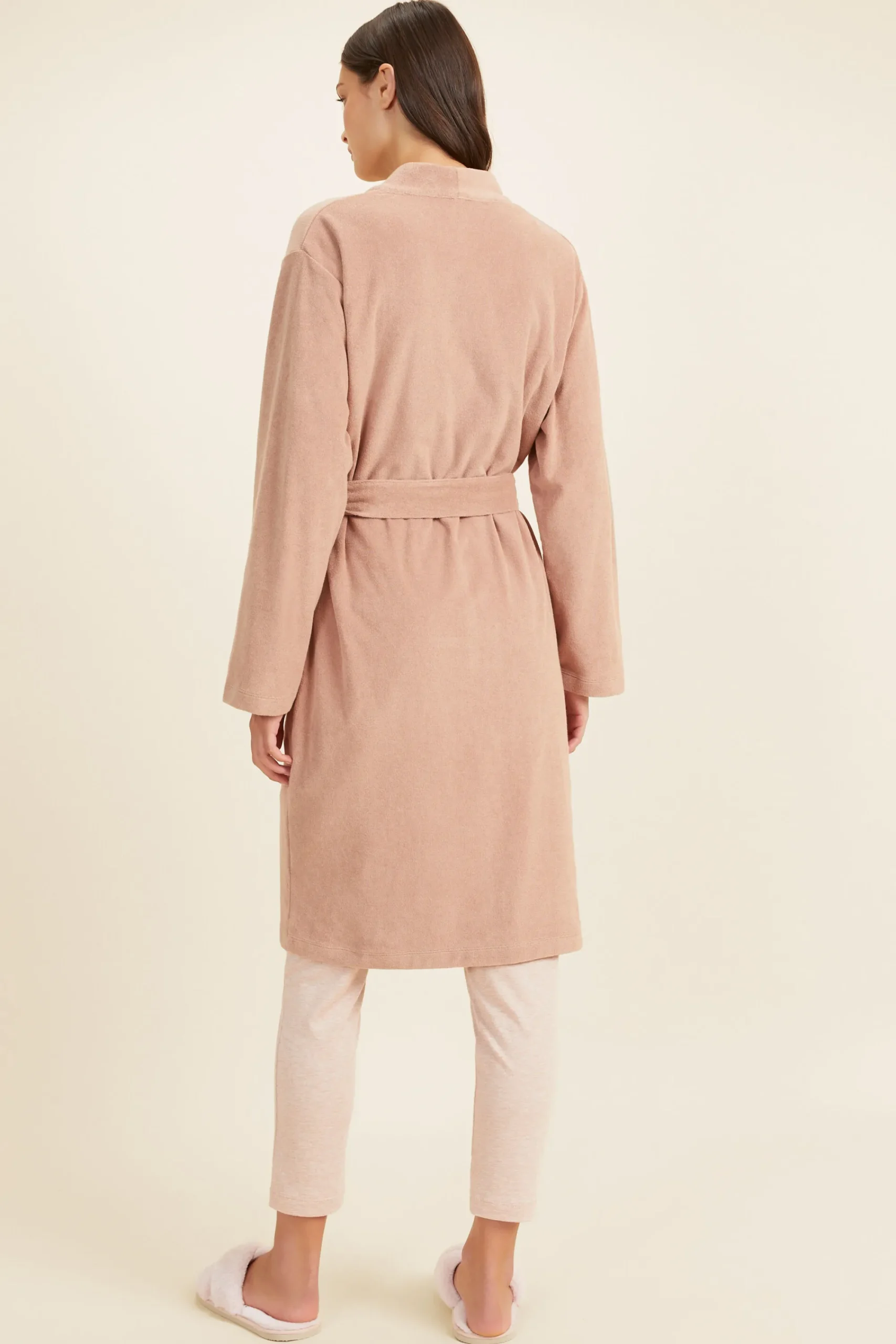 Seed Heritage Sleepwear-Cotton Terry Robe