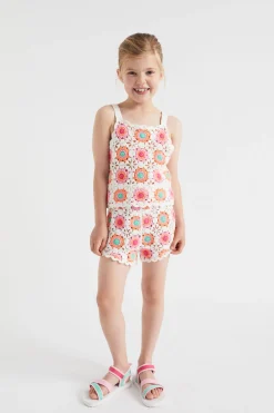 Girl Seed Heritage T-Shirts & Tops-Crochet Cami