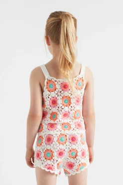 Girl Seed Heritage T-Shirts & Tops-Crochet Cami