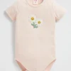 Newborn Seed Heritage Bodysuits & Onesies-Daisy Bodysuit
