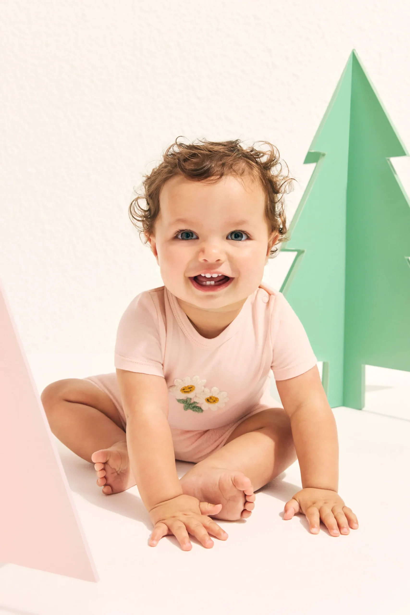 Newborn Seed Heritage Bodysuits & Onesies-Daisy Bodysuit
