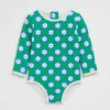Baby Girl Seed Heritage Swimwear-Daisy Check Rashsuit