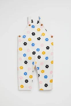 Baby Girl Seed Heritage Playsuits & Overalls-Daisy Cord Overall