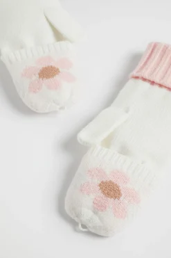 Girl Seed Heritage Ponchos & Capes-Daisy Mittens