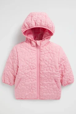 Baby Girl Seed Heritage Jackets & Vests-Daisy Puffer Jacket