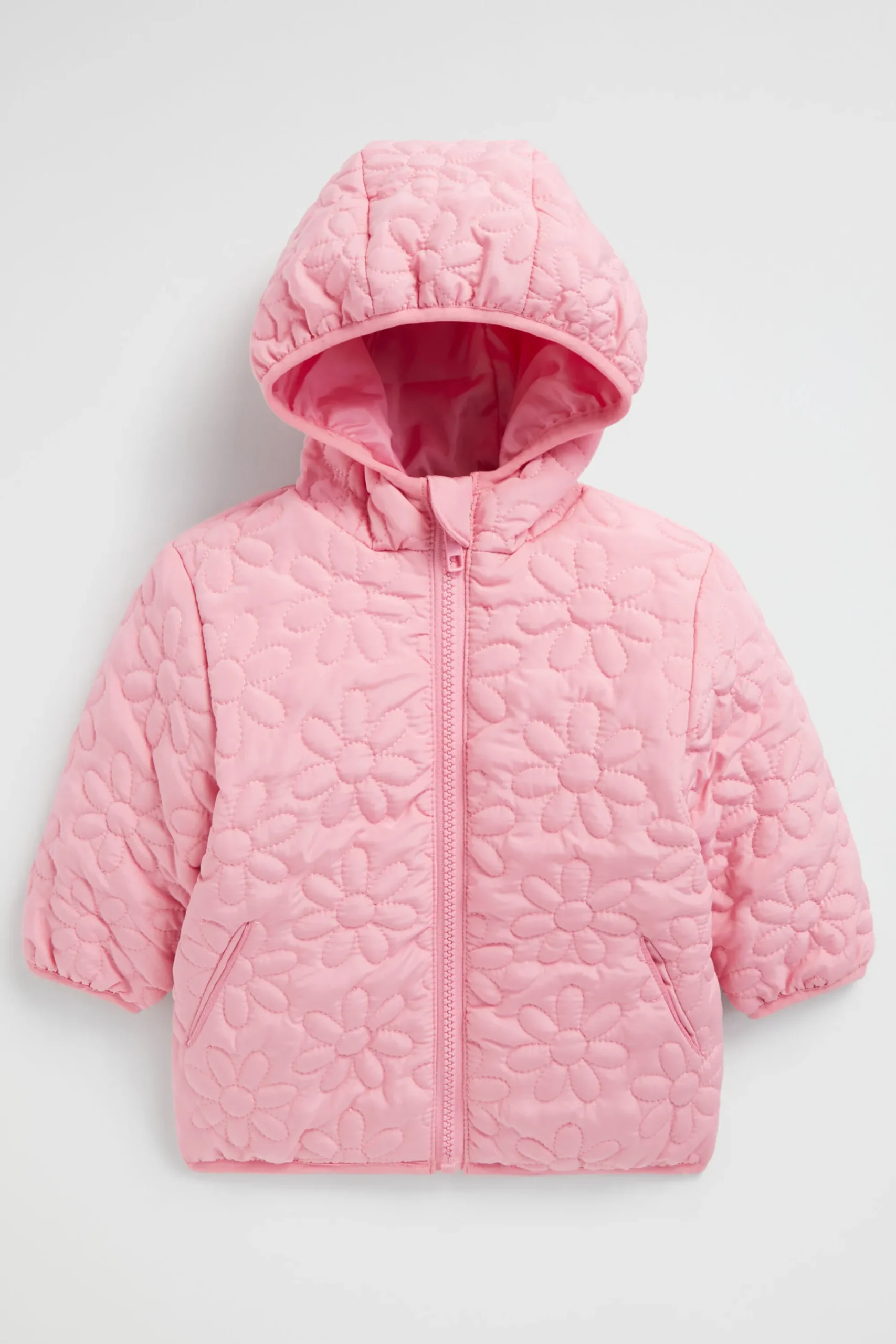 Baby Girl Seed Heritage Jackets & Vests-Daisy Puffer Jacket