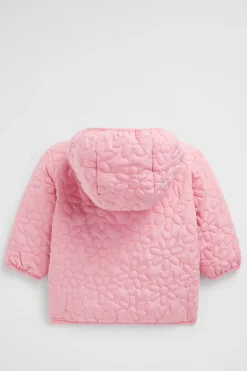 Baby Girl Seed Heritage Jackets & Vests-Daisy Puffer Jacket
