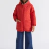 Girl Seed Heritage Jackets & Vests-Daisy Quilted Anorak