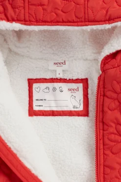 Girl Seed Heritage Jackets & Vests-Daisy Quilted Anorak