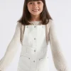 Girl Seed Heritage Denim & Jeans-Denim Pinafore