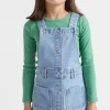 Girl Seed Heritage Denim & Jeans-Denim Pinafore