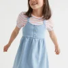 Girl Seed Heritage Denim & Jeans-Denim Pinafore