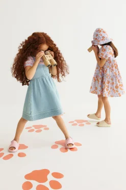 Girl Seed Heritage Denim & Jeans-Denim Pinafore