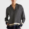 Woman Seed Heritage T-Shirts & Tops-Diamond Geo Blouse