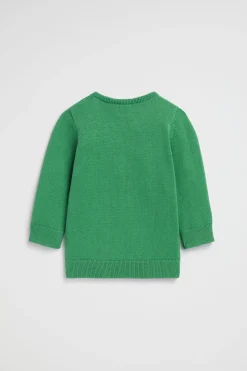 Baby Boy Seed Heritage Knitwear & Sweaters-Dino Crew Knit