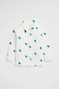 Baby Boy Seed Heritage T-Shirts & Tops-Dino Shirt