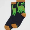 Boy Seed Heritage Socks-Dino Sock