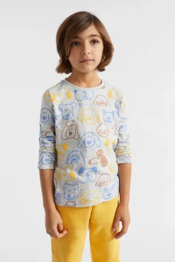 Boy Seed Heritage T-Shirts & Tops-Dog Faces Tee