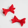 Girl Seed Heritage Hair Accessories-Double Bow Clips