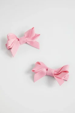 Girl Seed Heritage Hair Accessories-Double Bow Clips