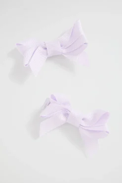Girl Seed Heritage Hair Accessories-Double Bow Clips