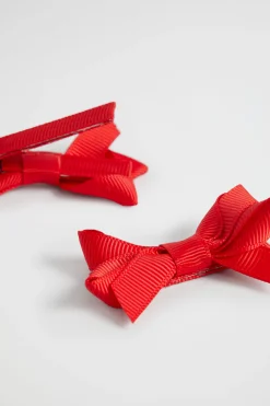 Girl Seed Heritage Hair Accessories-Double Bow Clips