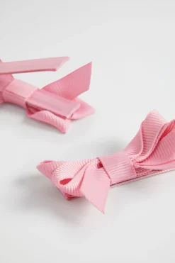 Girl Seed Heritage Hair Accessories-Double Bow Clips