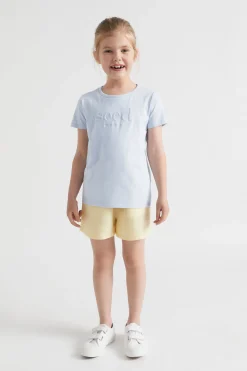 Girl Seed Heritage Shorts-Easy Linen Short