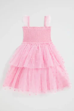 Girl Seed Heritage Dresses-Embroidered Dress