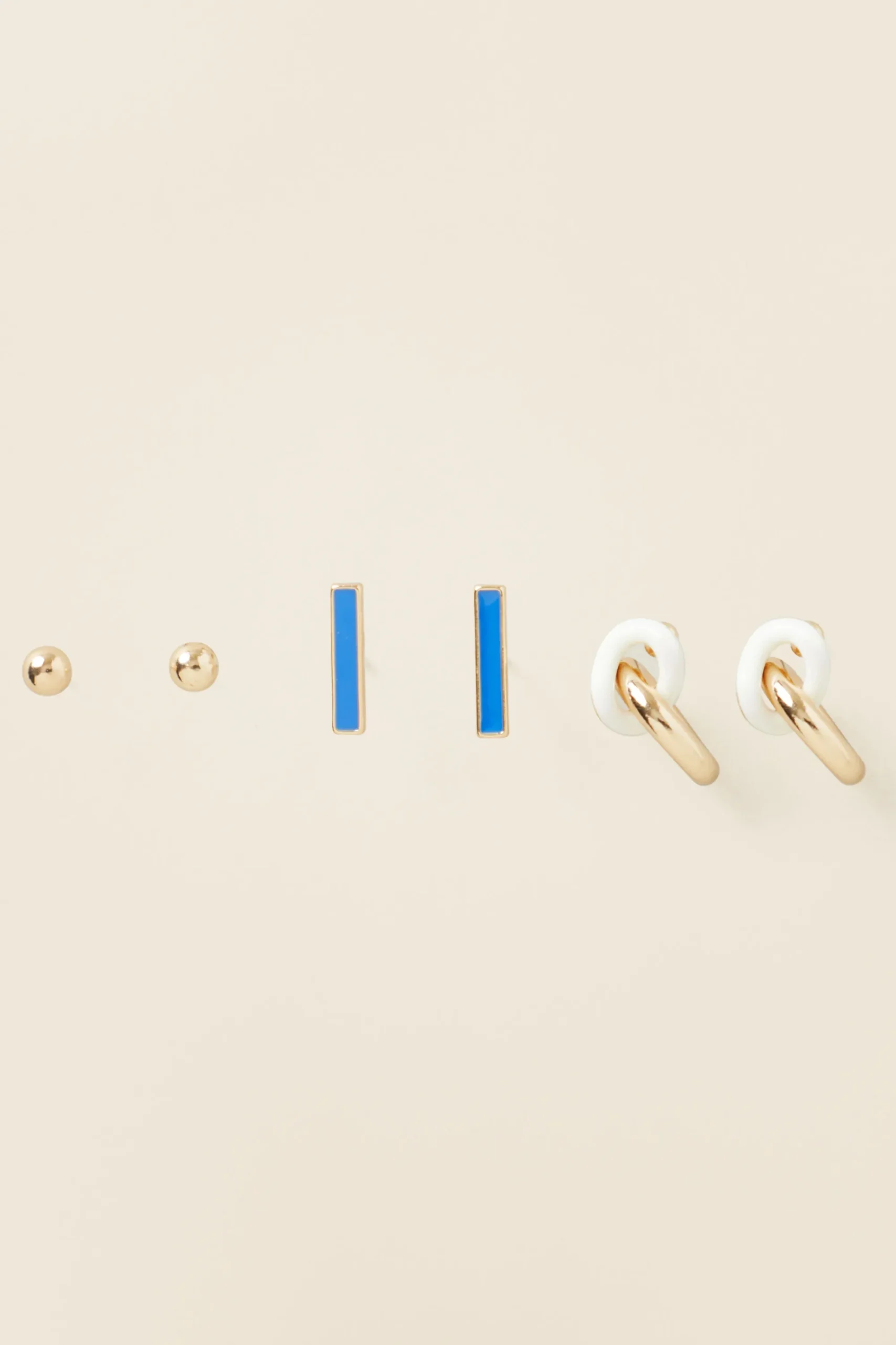 Woman Seed Heritage Jewellery-Enamel Stud Pack