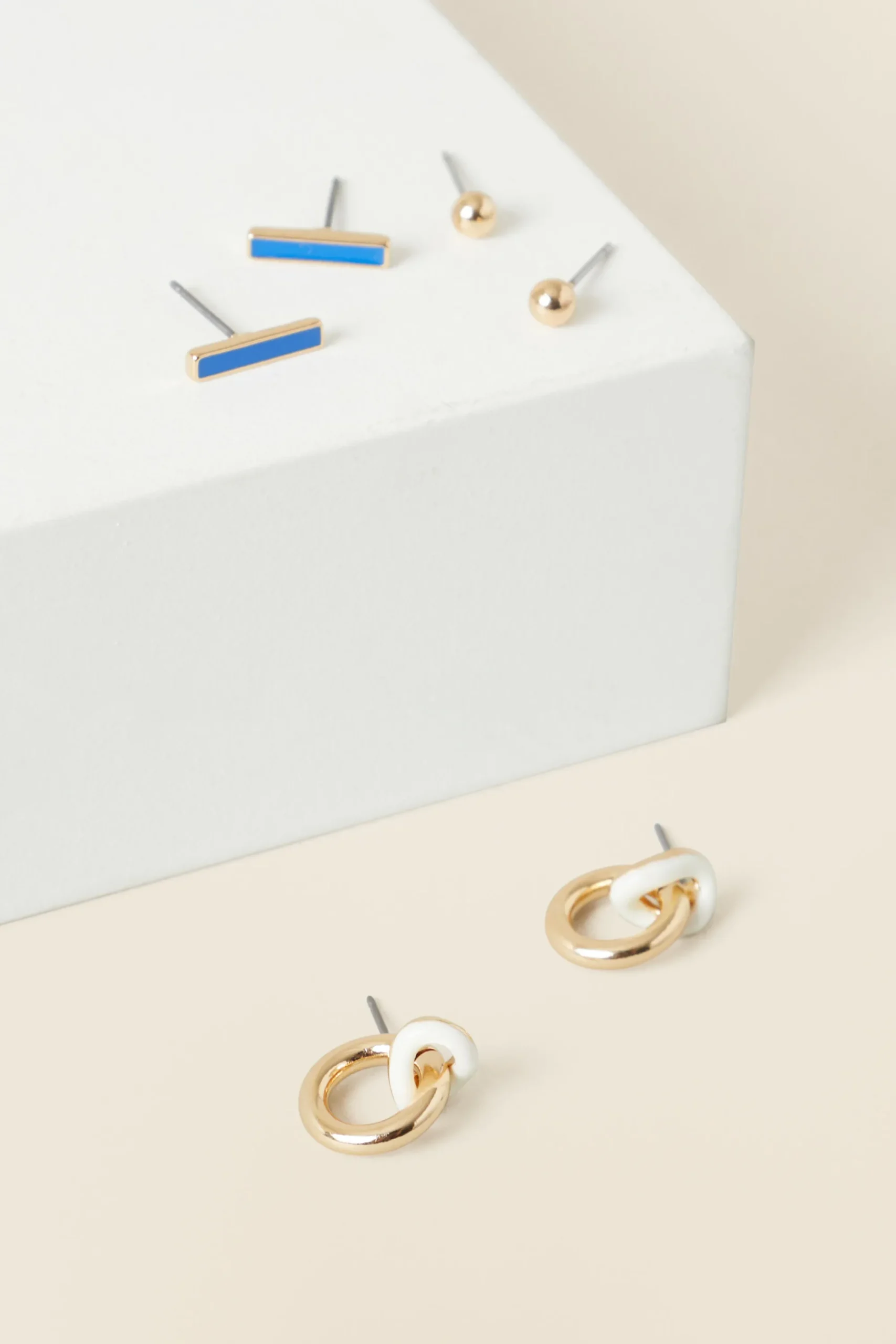 Woman Seed Heritage Jewellery-Enamel Stud Pack