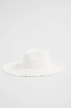 Woman Seed Heritage Hats & Gloves-Essential Wide Brim Panama