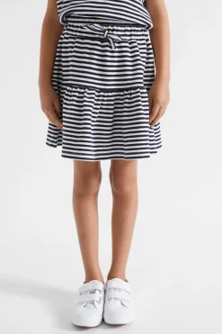 Girl Seed Heritage Skirts-Fashion Stripe Skirt