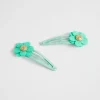 Girl Seed Heritage Hair Accessories-Felt Daisy Snaps