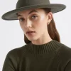 Woman Seed Heritage Hats & Gloves-Felt Fedora
