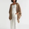 Woman Seed Heritage Scarves & Kaftans-Fine Knit Poncho