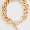 Woman Seed Heritage Jewellery-Flat Curb Chain Bracelet