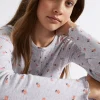 Teen Girl Seed Heritage Pyjamas & Sleepwear-Floral Rib Pj