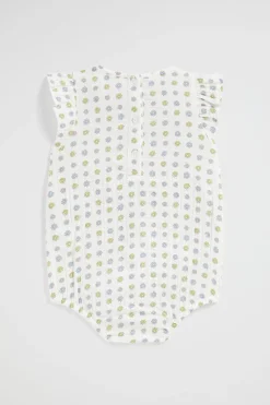 Newborn Seed Heritage Jumpsuits & Overalls-Floral Romper