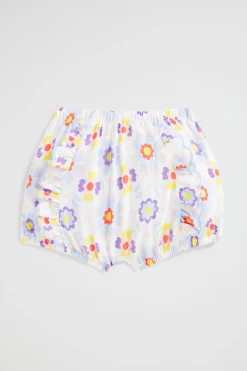 Baby Girl Seed Heritage Shorts-Floral Yardage Bloomer