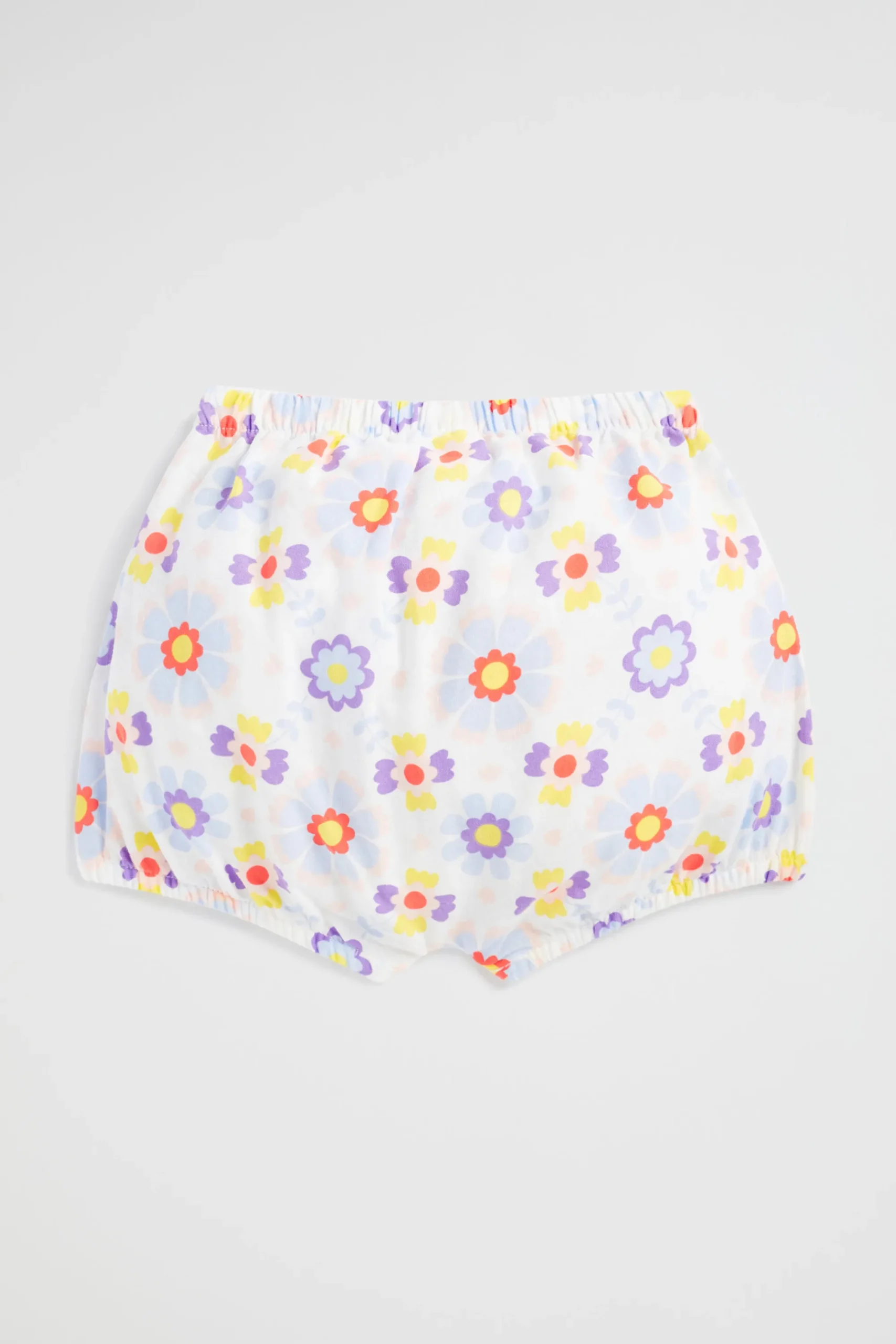 Baby Girl Seed Heritage Shorts-Floral Yardage Bloomer