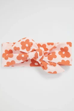 Girl Seed Heritage Hair Accessories-Flower Fabric Tie Headband