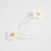 Girl Seed Heritage Hair Accessories-Flower Snaps